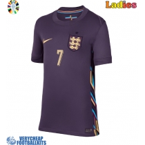 England Bukayo Saka #7 Replica Away Shirt Ladies Euro 2024 Short Sleeve